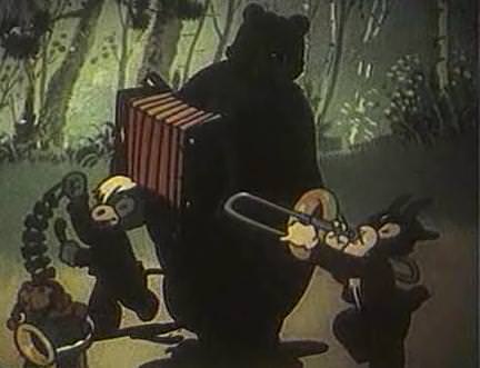 Кадр 3 из мультфильма «Квартет (1947 г.)»