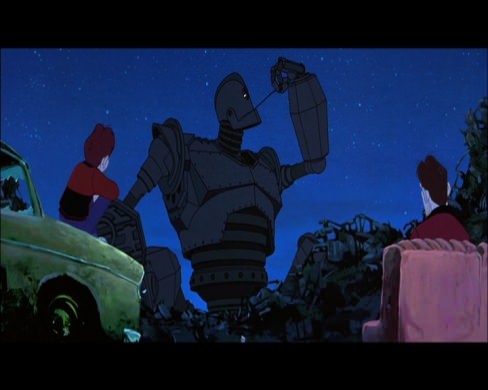 Кадр 2 из мультфильма «Стальной гигант»